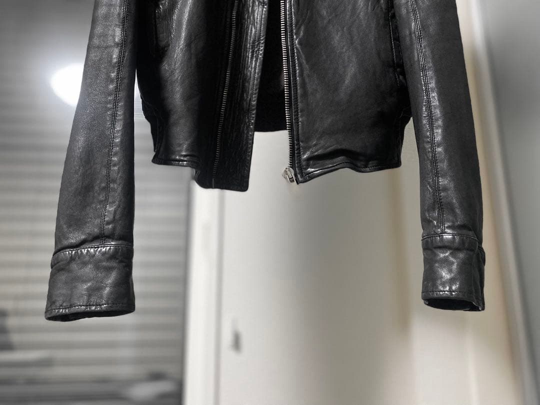 ジャケット・アウター Rick Owens archive leather biker jacket