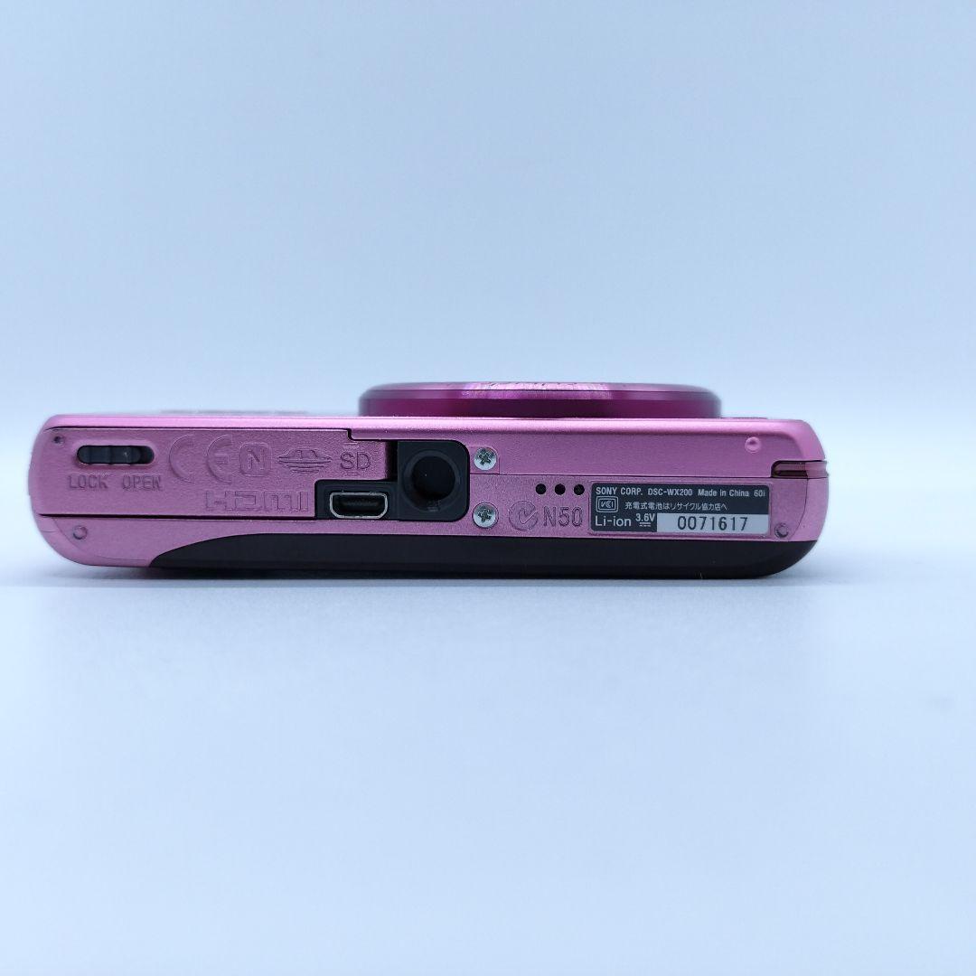 【美品】Sony ソニー Cyber-shot DSC-WX200 ピンク