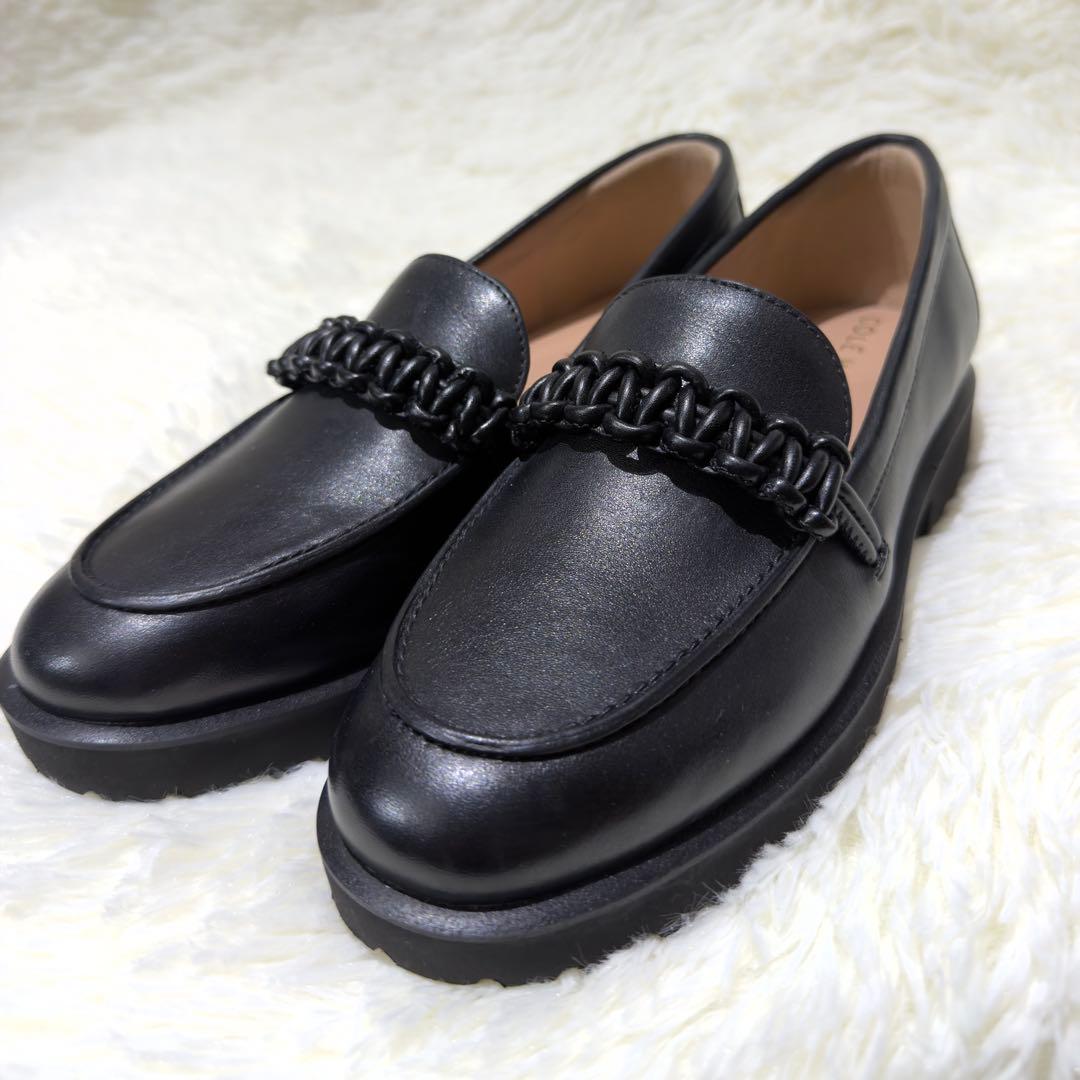 ほぼ新品✨コールハーン グランド360 厚底 ローファー ブラック US5