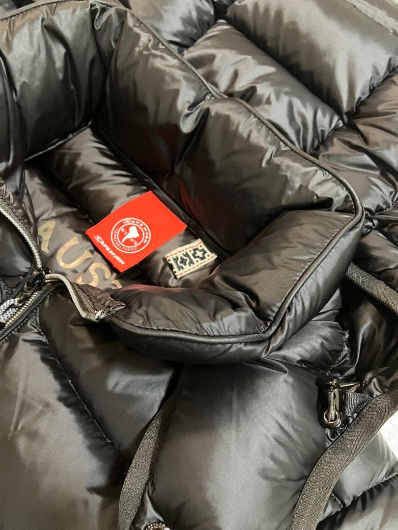 hyde666 ケープホーンCAPEHORNダウンジャケットレディース　黒