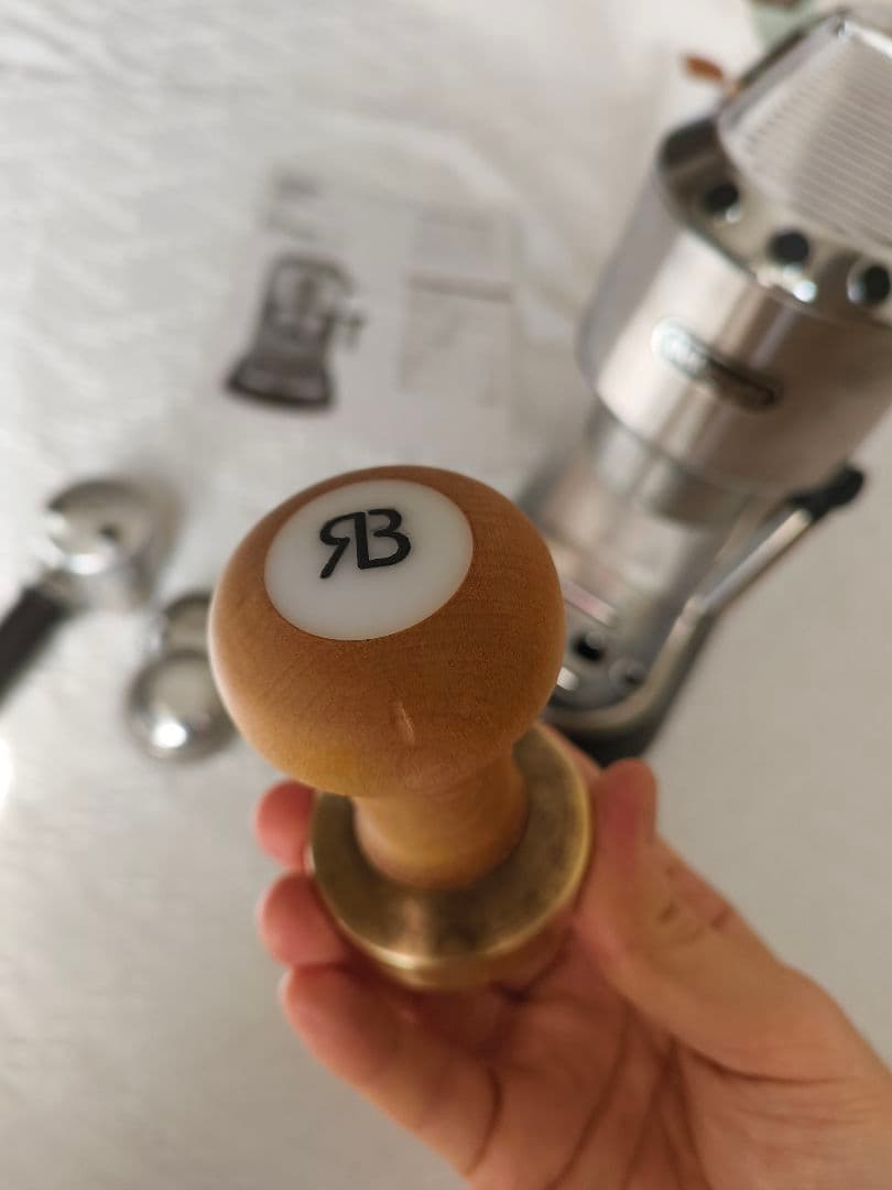 デロンギEC680 エスプレッソマシン & Reg Barber タンパーセット