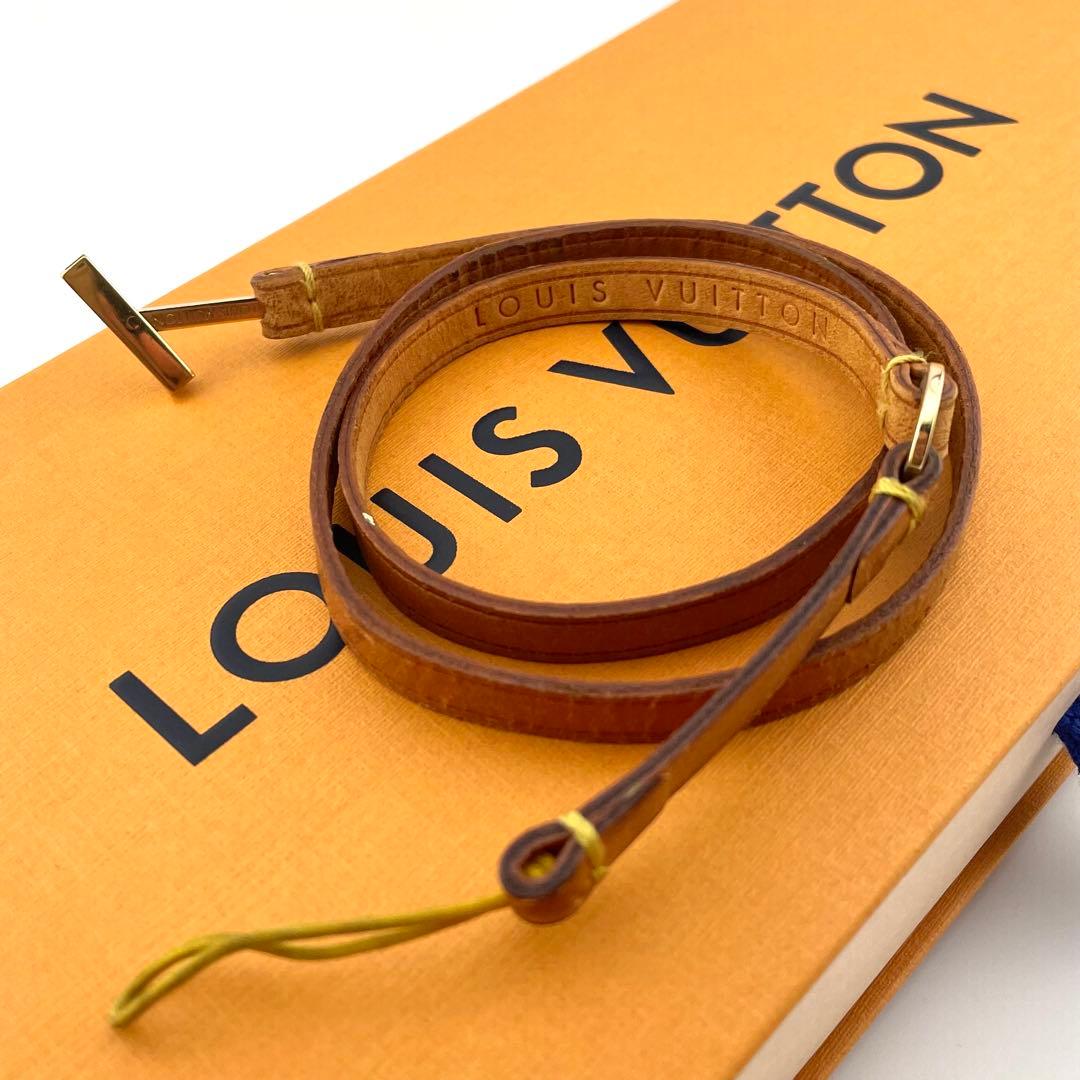 美品 ルイヴィトン ストラップ ブランド バンドリエール テレフォン ジャポン