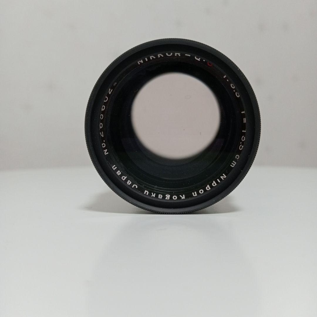Nikkor Q.C 135mm f/3.5 レンズ