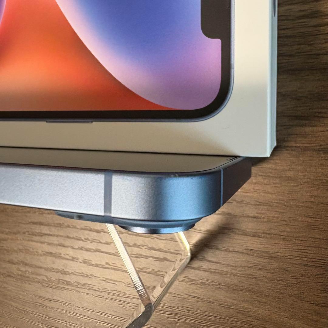 iPhone 14 256GB ブルー　SIMフリー　箱付き　充電ケーブル