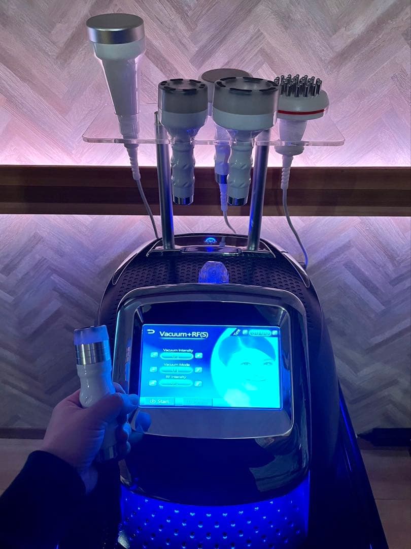 新品★サロンモデル★6in1痩身マシン業務用《キャビテーション/ラジオ波/吸引》