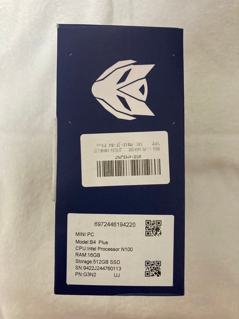 状態良好！ミニPC N100 16G m.2SSD512GB