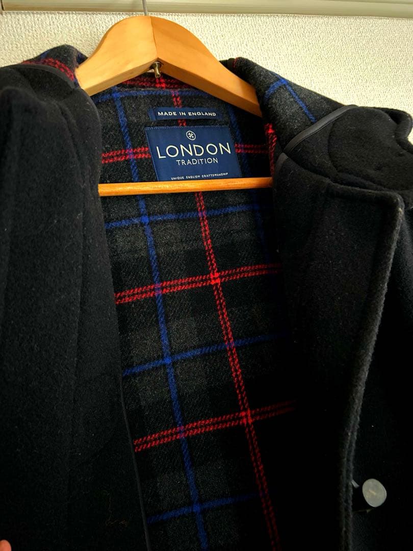 LONDON TRADITION ダッフルコート 黒