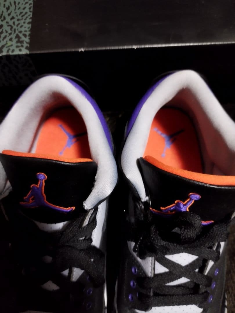 か*ま様 売切価格【極美品】NIKEエアジョーダン3コートパープル27.5