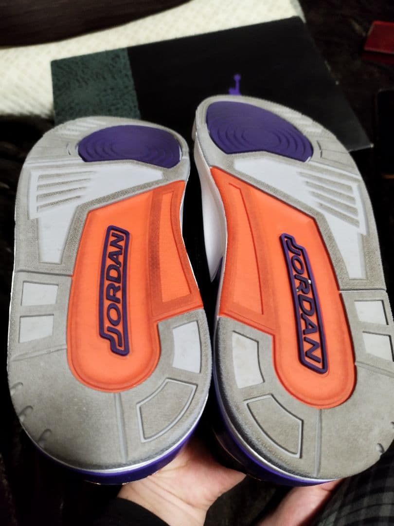 か*ま様 売切価格【極美品】NIKEエアジョーダン3コートパープル27.5