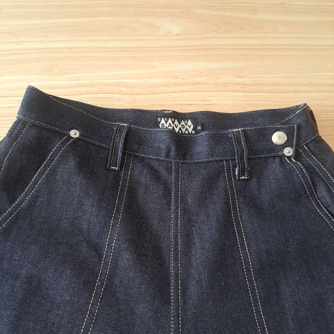 美品◇SAVOY CLOTHING(サヴォイクロージング)　デニムランチパンツ