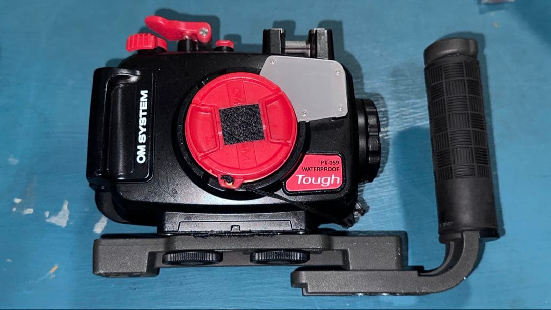 【美品】OLYMPUS TG-7 ブラック　水中ハウジング　アーム付き