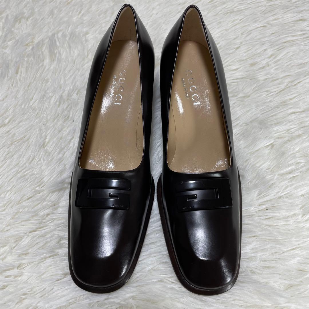 新品未使用品✨GUCCI パンプス　Gロゴ　24cm ハイブランド