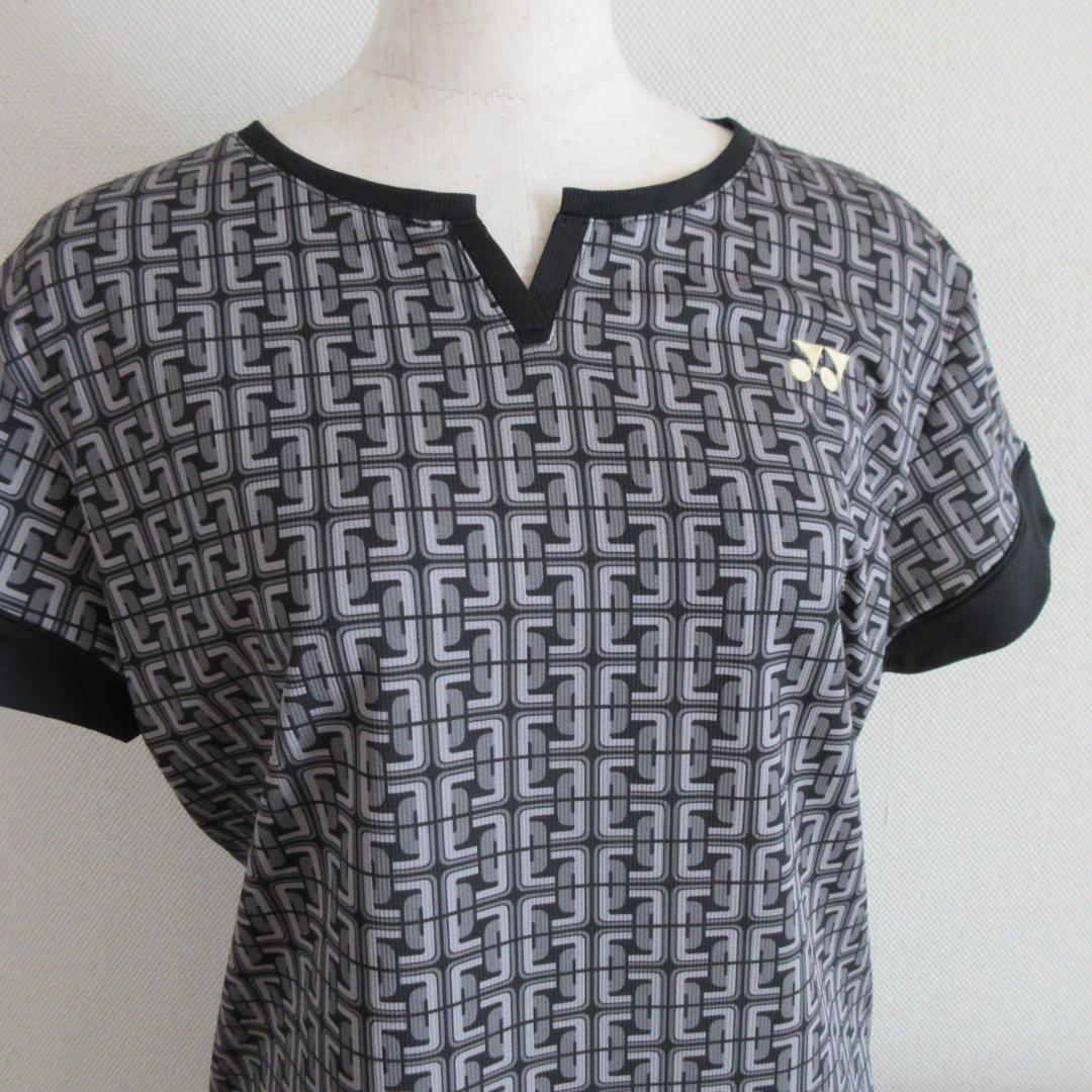 美品　YONEX　ゲームシャツ＆スカート黒　XL　レディース3点セット　完売品