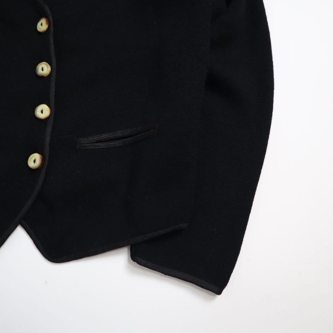 Vintage 90s emporio armani 短丈 ダブル カーディガン