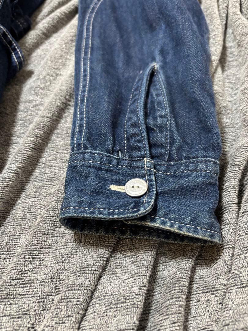 ササフラス　デニムシャツ　Mサイズ　SASSAFRAS