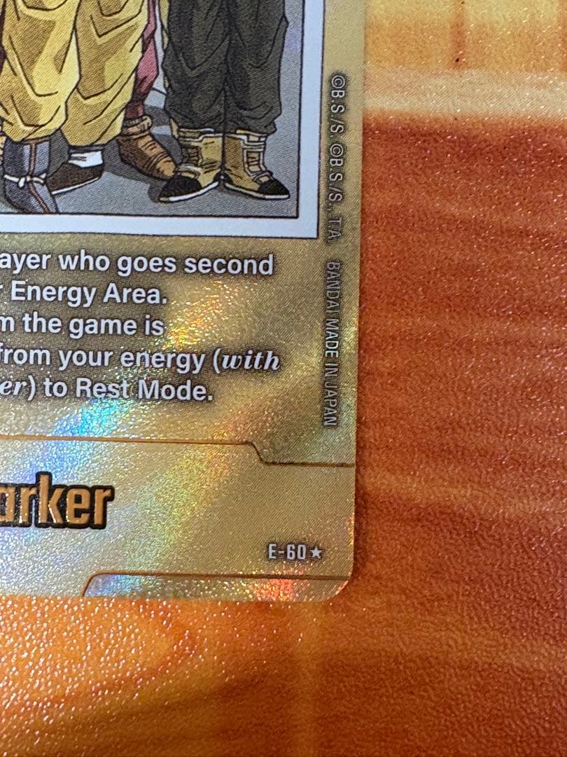 フュージョンワールド　金 エナジーマーカー　30巻　E-60 英語版