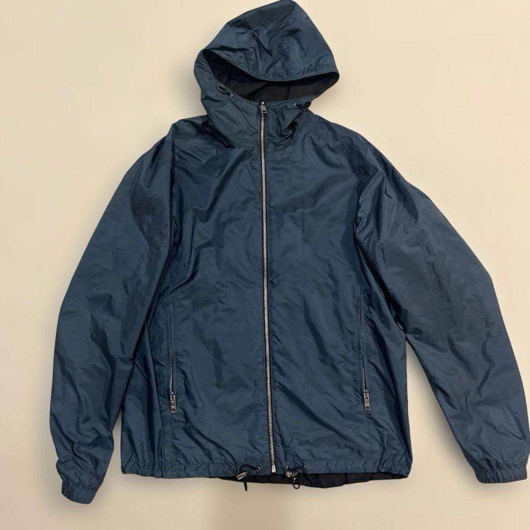 プラダナイロンジャケット(リバーシブル)(ブラック)