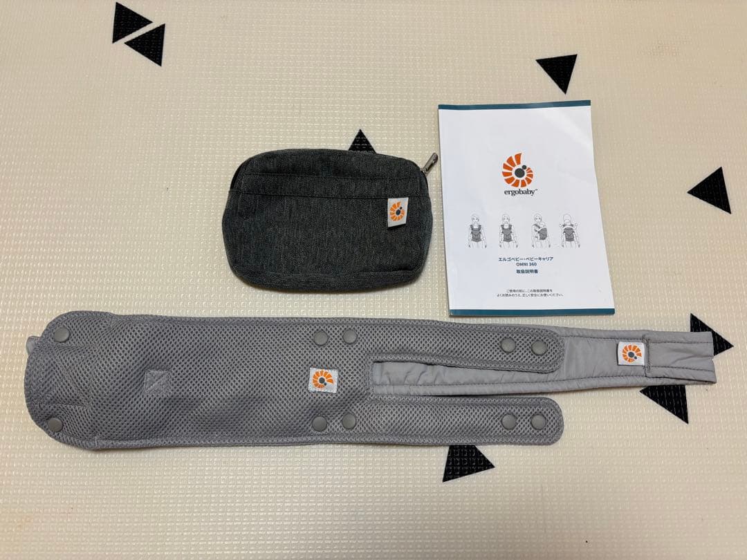 26日限りのお値下げ！【ほぼ新品✨】エルゴ　オムニ　360 クールエアー　グレー