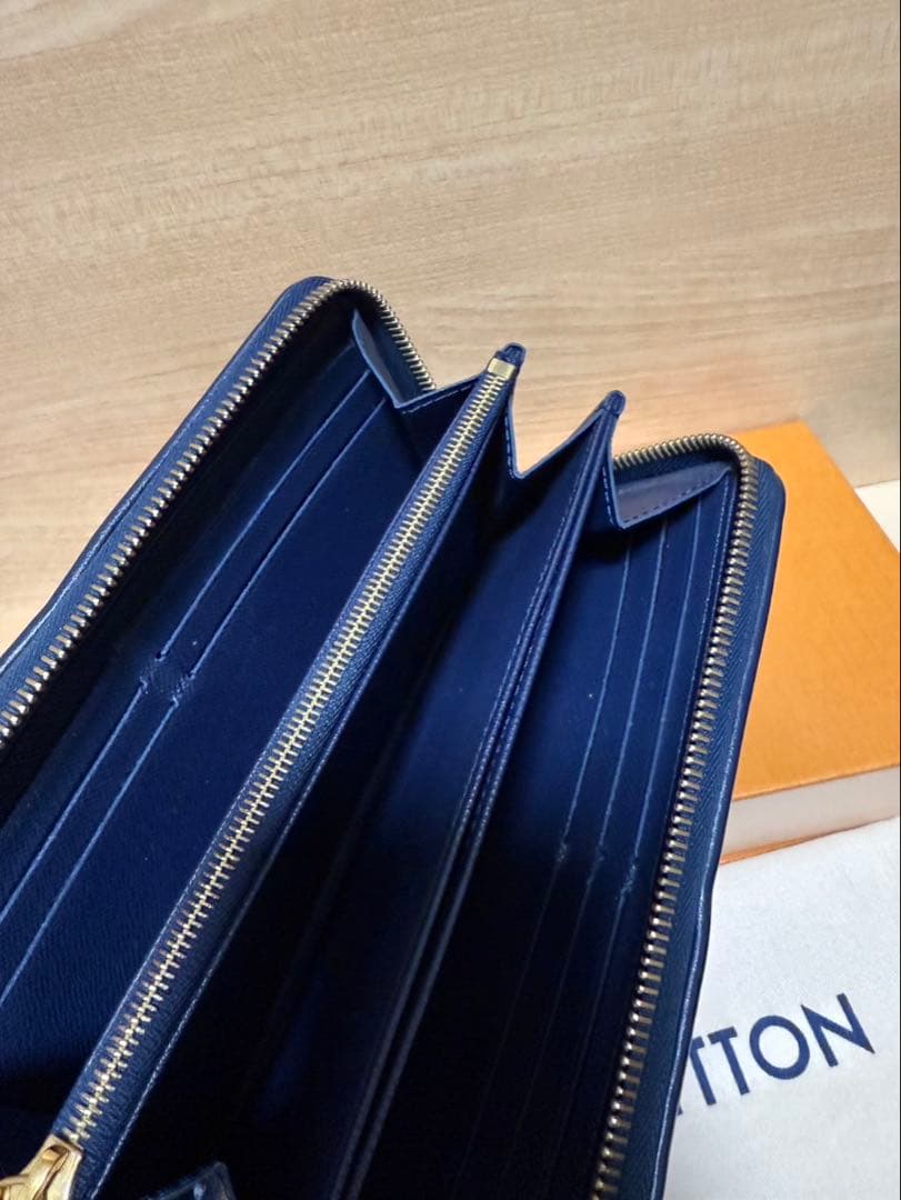 レ*オ様 【美品】LOUIS VUITTON ジャガードジッピーウォレット 長財
