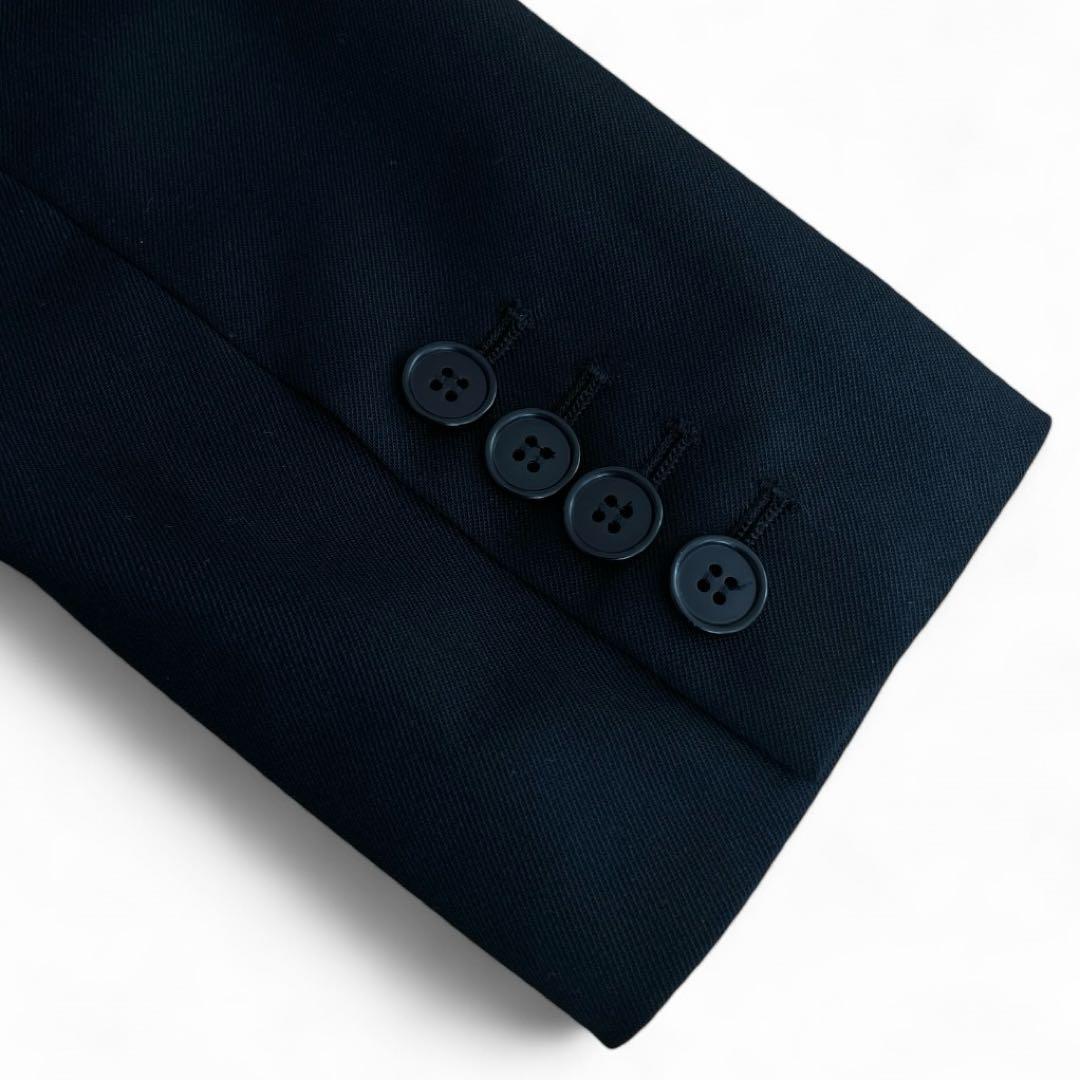 新品未使用　アンタイトル　パンツスーツ 洗える　セットアップ　ブラック　黒　L