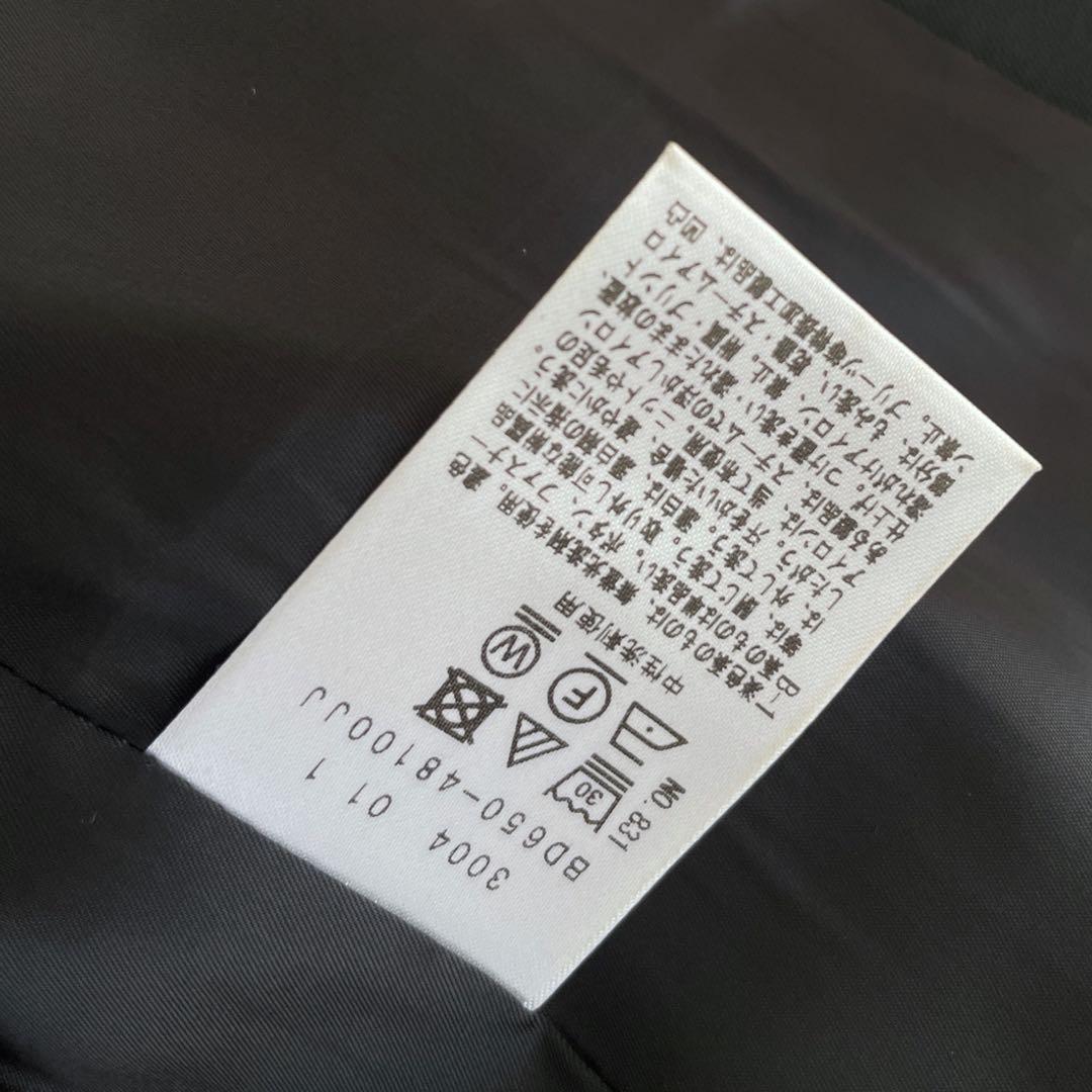 新品未使用　アンタイトル　パンツスーツ 洗える　セットアップ　ブラック　黒　L