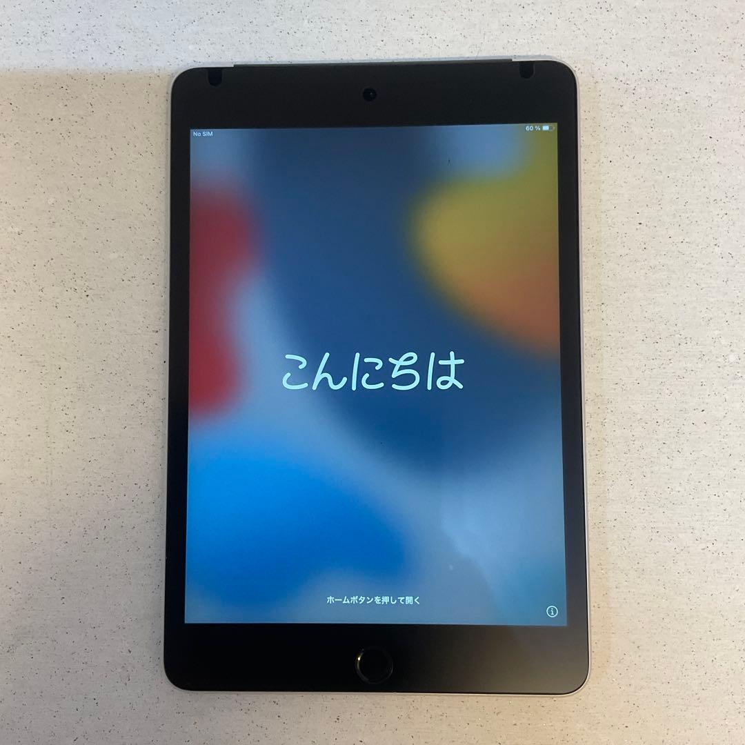 iPad mini 4 Wi-Fi+Cellular simフリー64GBシルバ