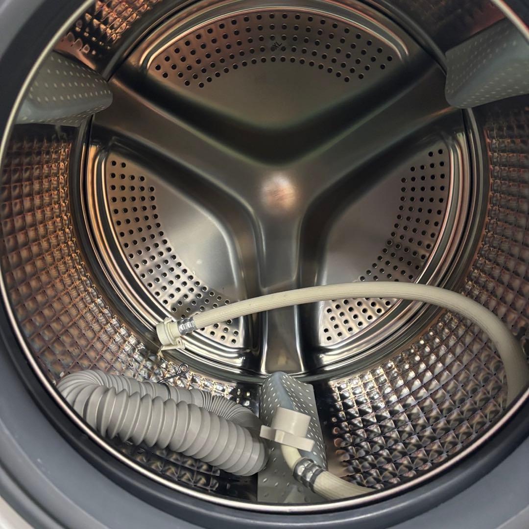 ★160　ドラム式洗濯機　AQUA　12キロ　乾燥　安い　綺麗　左開　設置無料