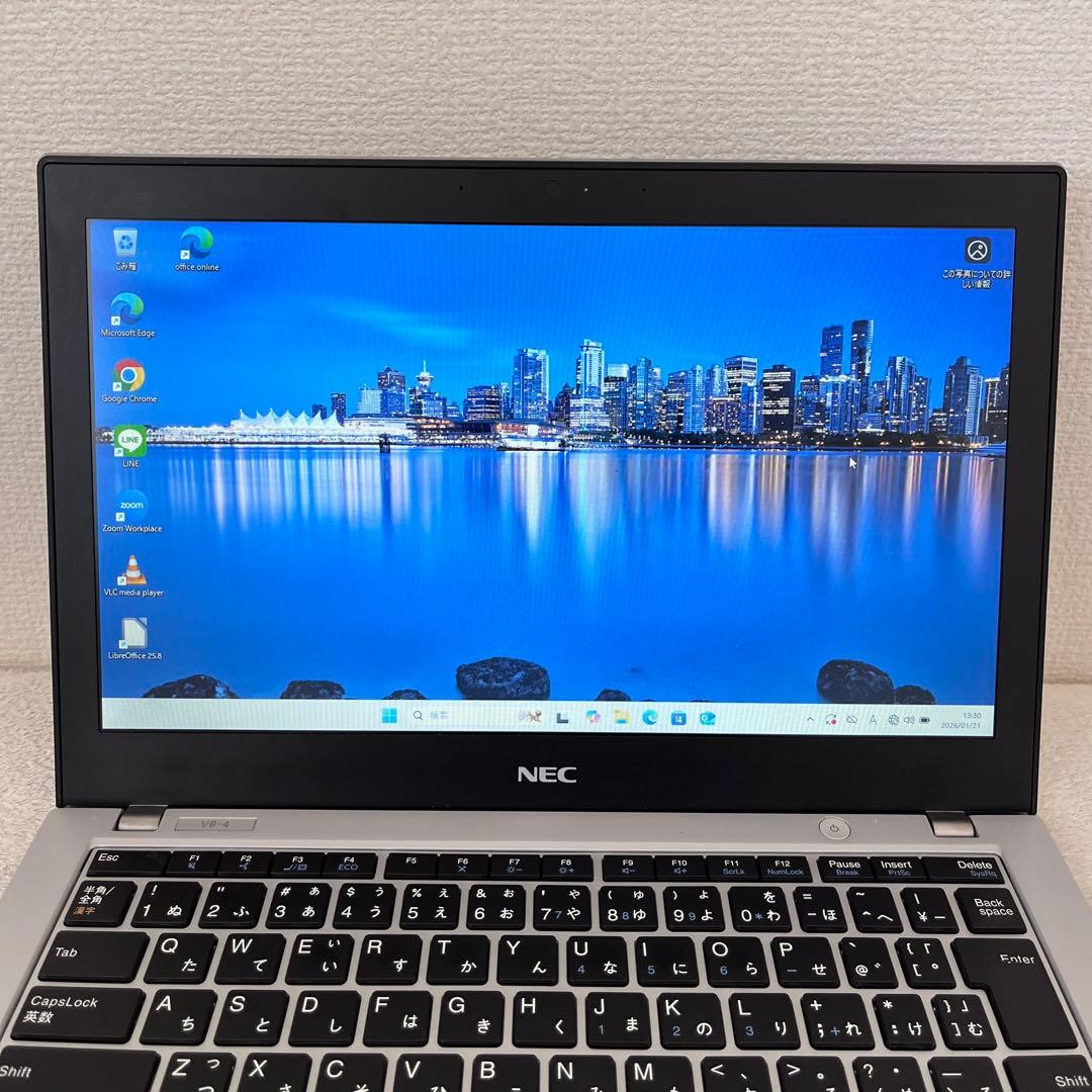 office設定済 NEC/i5第8世代/メモリ8GB/SSD128GB