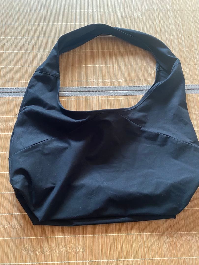 【美品】 mu_ POSTMAN BAG / BLACK ポストマン バッグ