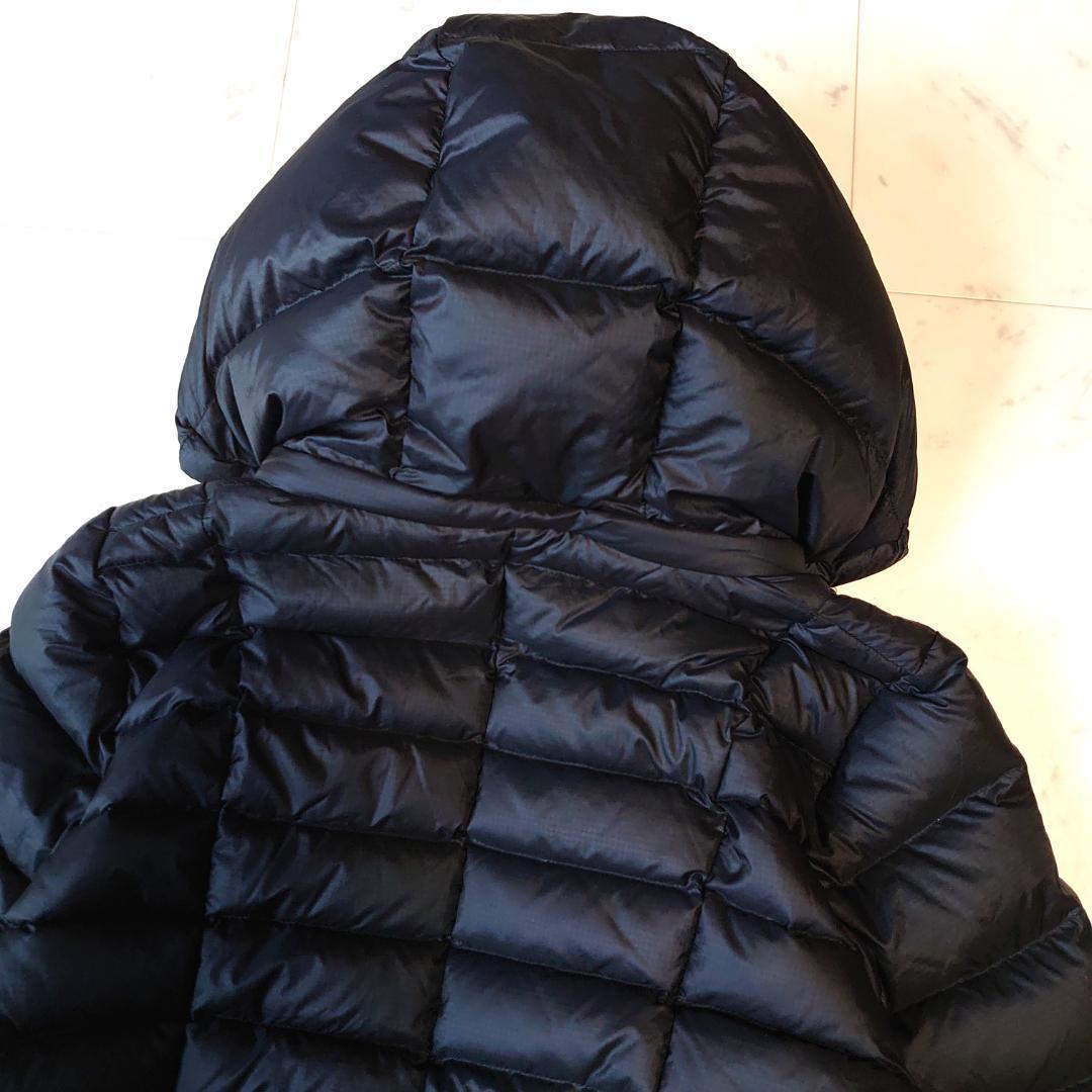 Eddie Bauer フーディーダウンコート EB900 ミドル ブラック M