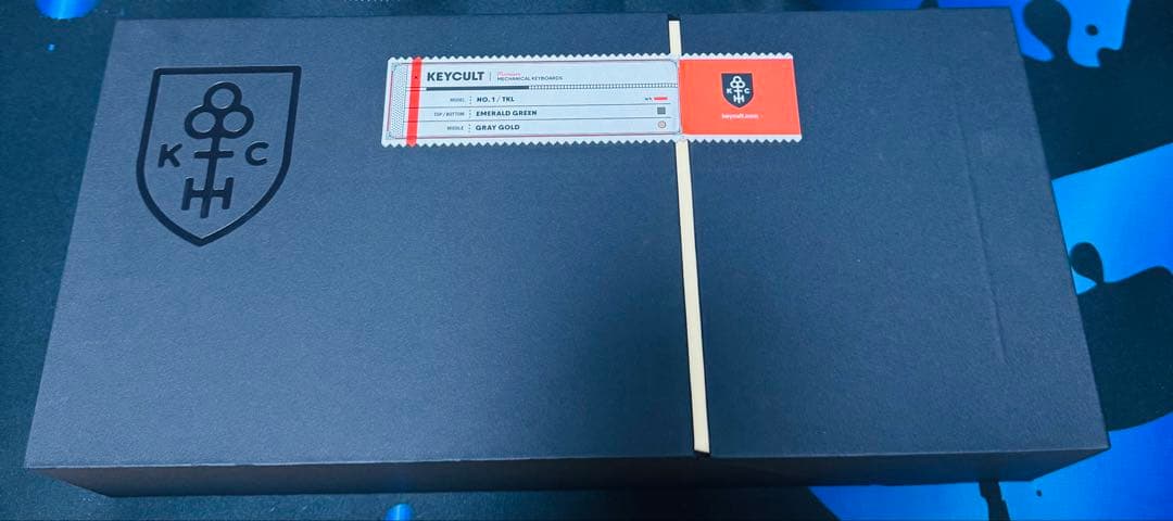 Keycult No1 TKL Green自作キーボード