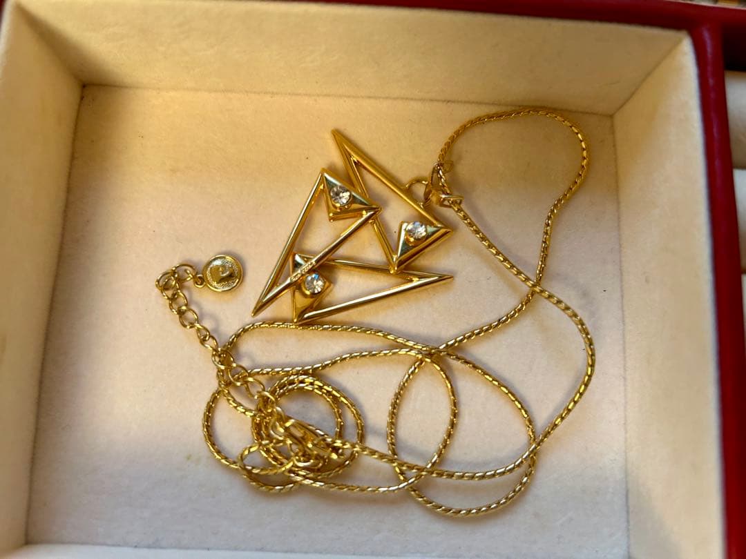 L*】様 生前整理　遺品整理　刻印ゴールドアクセサリーセット