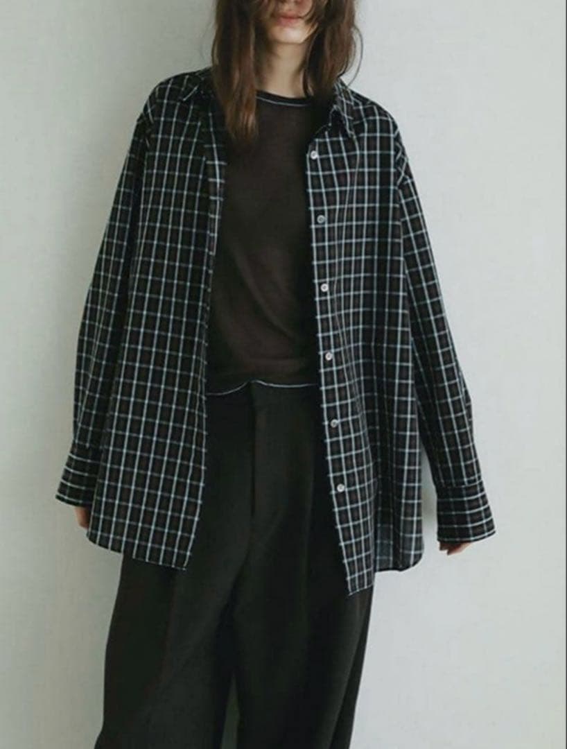 ETRE TOKYO 完売 オリジナルマルチチェックシャツ