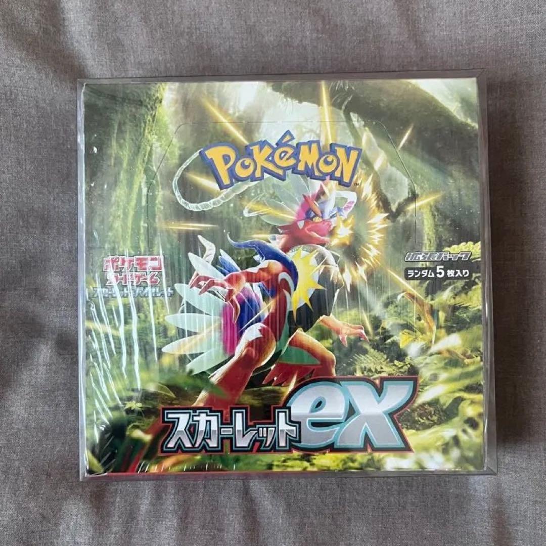 ポケモンカードゲーム スカーレットex 1BOX シュリンク付き
