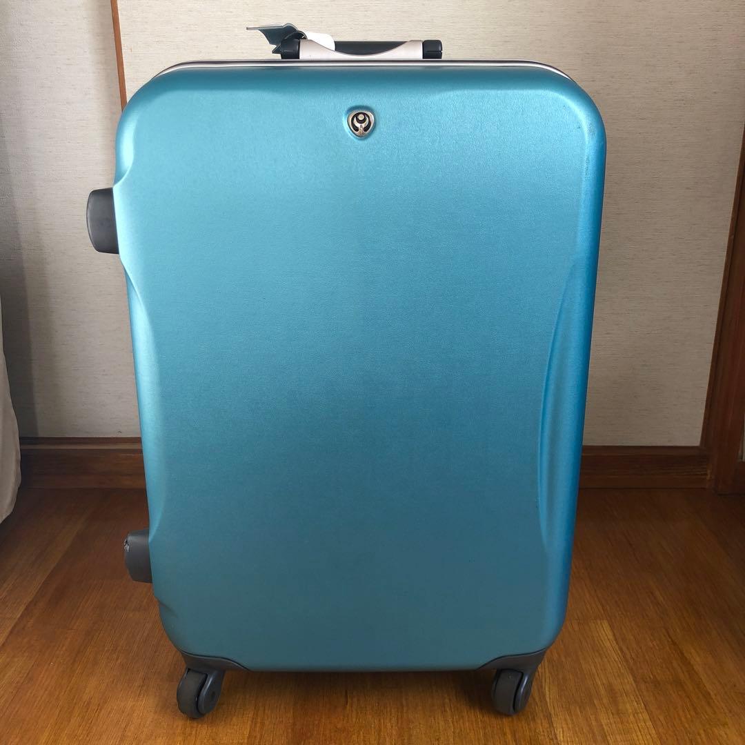 【配送or埼玉直接引取】プロテカ　スーツケース　57L 水色