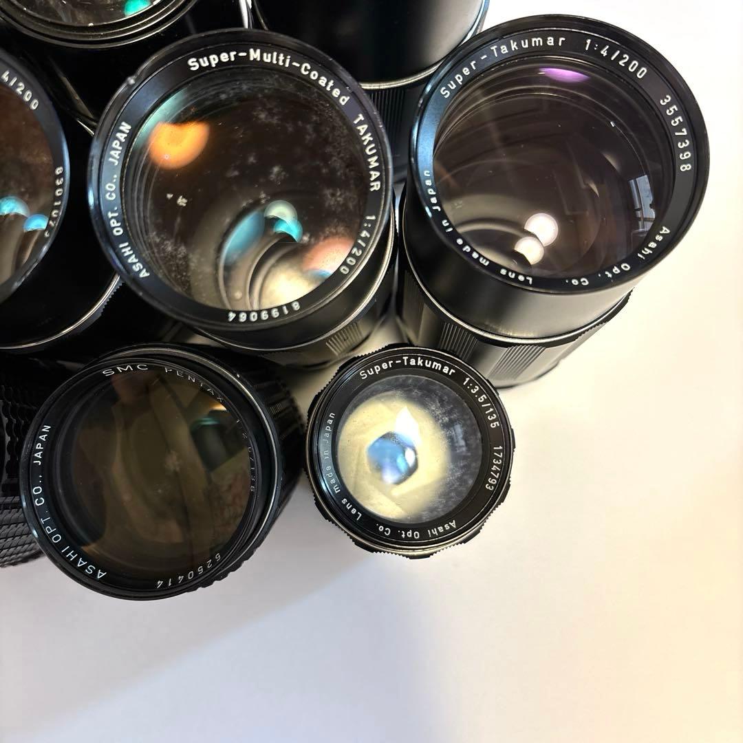 【まとめ売り】PENTAX、Canon、Nikonなどオールドレンズ10点