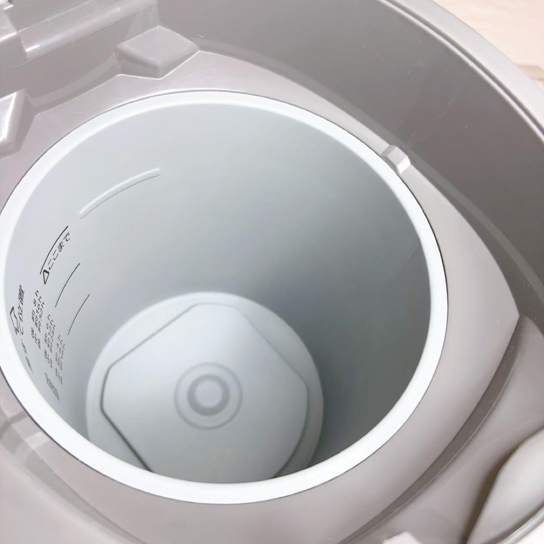 【極美品】象印　スチーム式加湿器　EE-DC35 2022年製　グレー