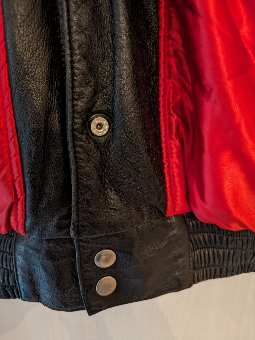 ブルズ リバーシブル レザー ジャケット