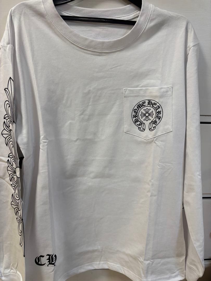 CHROME HEARTS 長袖シャツ ホワイト
