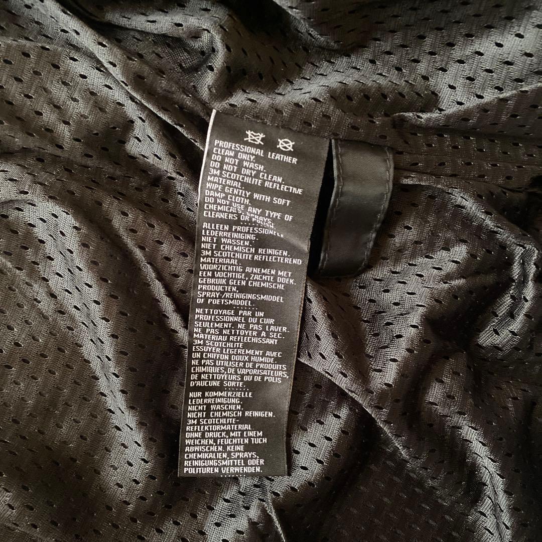 新品未使用HARLEY-DAVIDSON ブラックレザーロゴジャケット 在庫限り