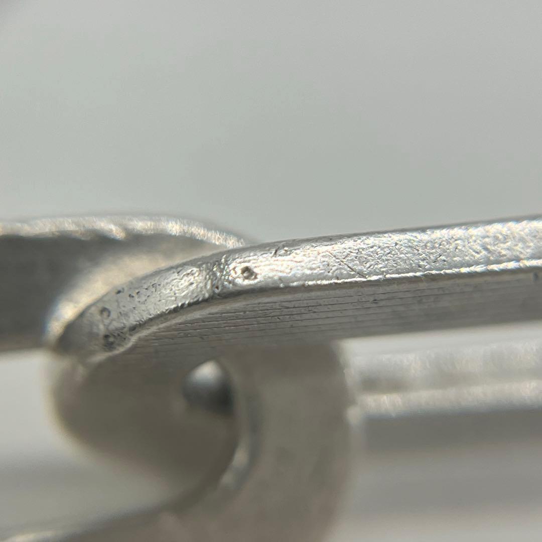 グッチ GUCCI オーバル キーリング キーホルダー SV925 オールド