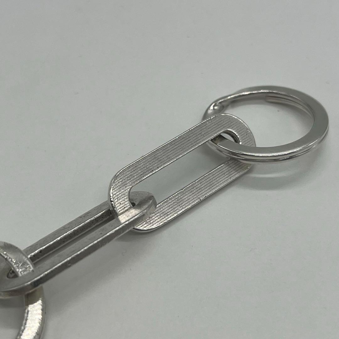 グッチ GUCCI オーバル キーリング キーホルダー SV925 オールド
