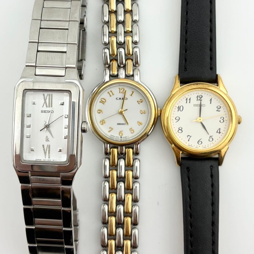 【全て電池交換済】　稼働　SEIKO　セイコー　腕時計 lk CREO　など