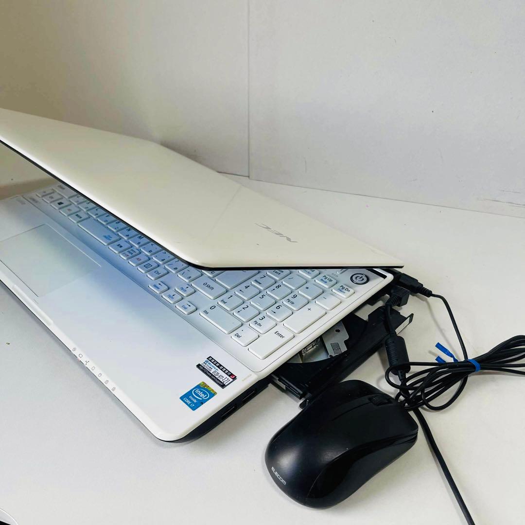 T402 NECノートパソコン i7メモリ8Gサクサク動くWEBカメラWin11