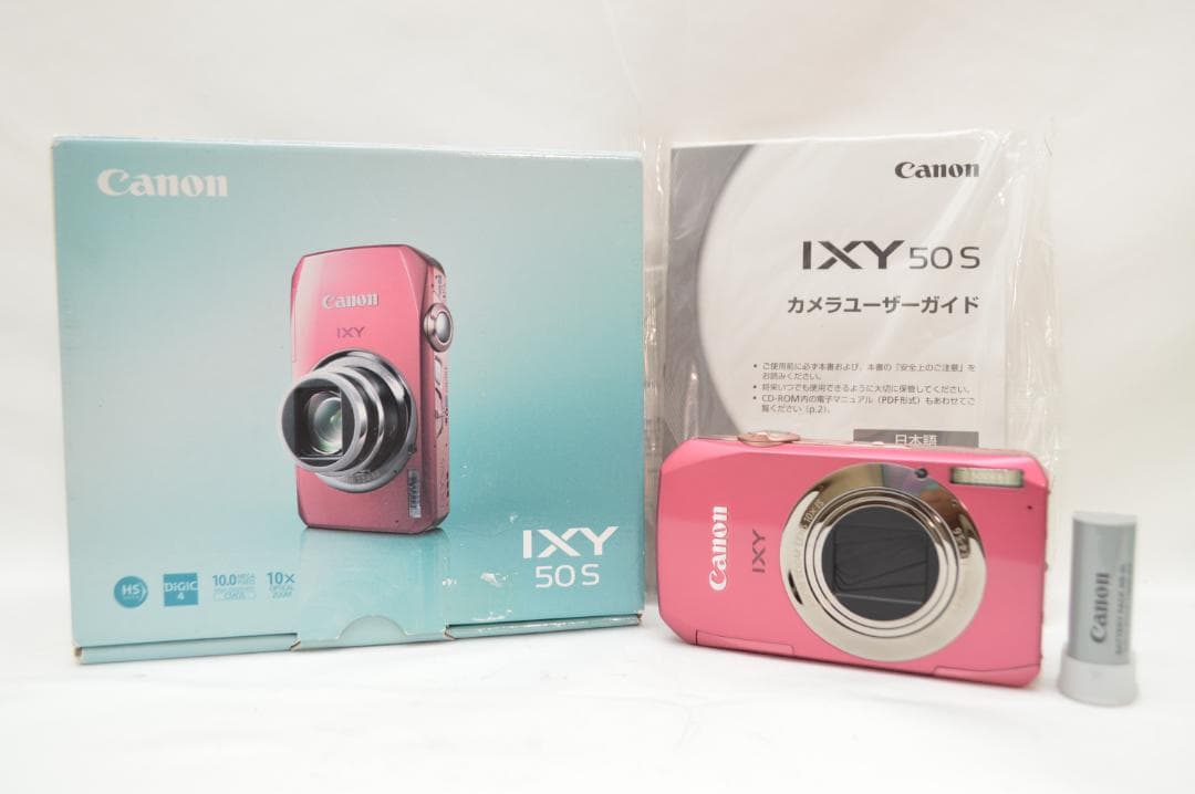 ✨未使用級美品✨ Canon IXY 50S ピンク 元箱付