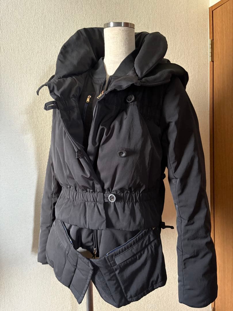 マリテフランソワジルボー　ダウンジャケット ベストフード付き