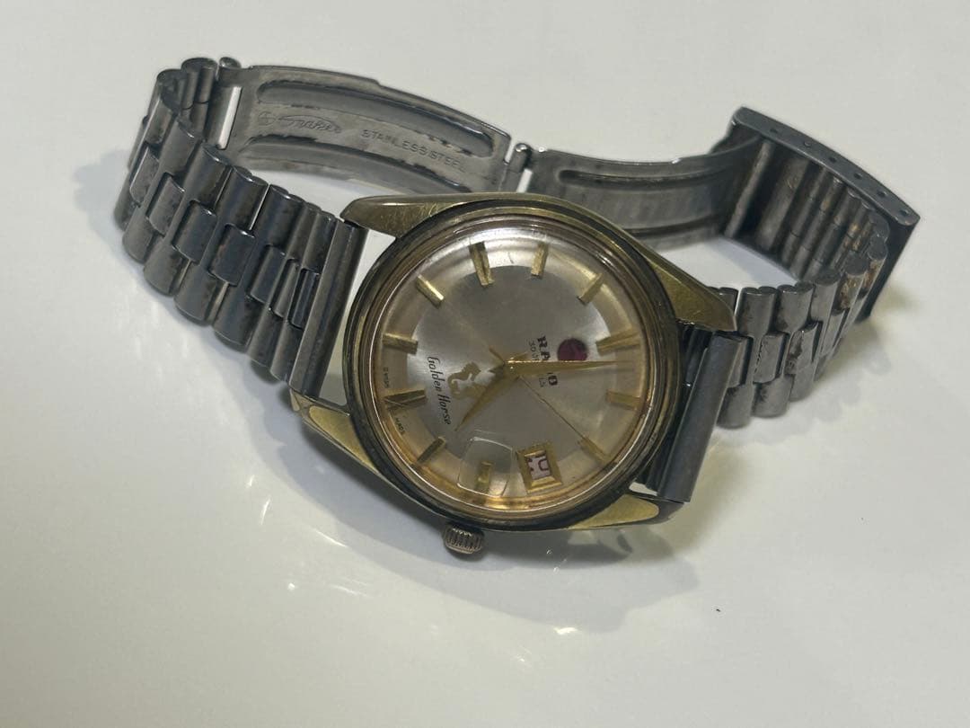 RADO 自動巻き時計 シルバ ジャンク