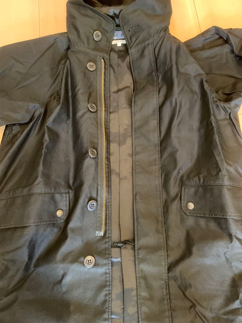 【BLUE BLUE JAPAN】モッズコート BLACK Size:１（S）