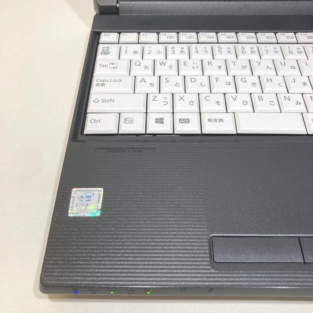 初心者✨快速・DVD・大画面・大容量✨黒✨すぐ使えるノートパソコン◇T379-1