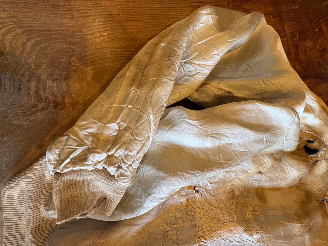 50s 別珍　スカジャン　最高サイズ　スペシャル　白虎　本物